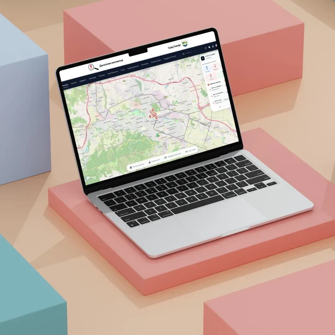 Digital Inspector belediye saha denetim yönetim paneli arayüzü